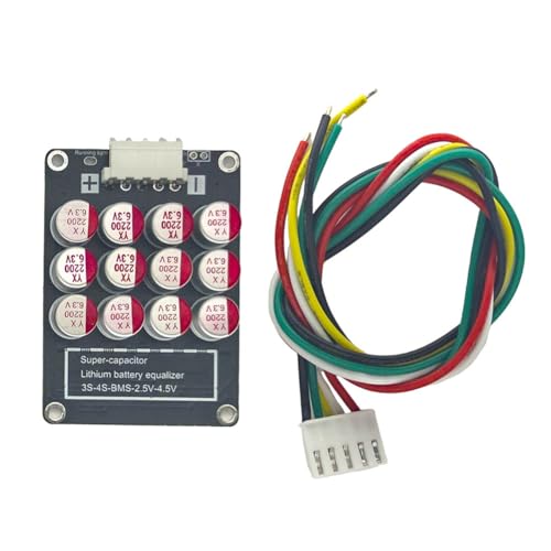 Nettoppo 4S 5A Lithium-Batterie-Equalizer, Aktiver Balancer, Li-Ionen-Lifepo4-, Energieübertragung für 12 V, Elektroauto, Wohnmobil, Zubehör Nettoppo 4S 5A Lithium-Batterie-Equalizer, Aktiver Balancer, Li-Ionen-Lifepo4-, Energieübertragung für 12 V, Elektroauto, Wohnmobil, Zubehör von Nettoppo