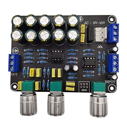 Nettoppo Dual NE5532 Austauschbare Ton VorverstäRker Platine Audio HöHen Verstellung Bass Equalizer VorverstäRker Ton Regel VorverstäRker Nettoppo Dual NE5532 Austauschbare Ton VorverstäRker Platine Audio HöHen Verstellung Bass Equalizer VorverstäRker Ton Regel VorverstäRker von Nettoppo