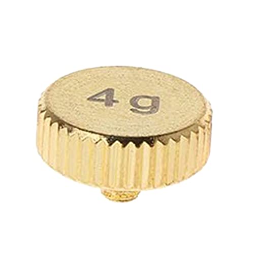 Nettoppo Headshell 4G Shell Gewicht Plattenspieler Metall Elektrische Instrumententeile für SL1200 SL1210 MK2 3 5 M5G Stylus DJ,Gold Nettoppo Headshell 4G Shell Gewicht Plattenspieler Metall Elektrische Instrumententeile für SL1200 SL1210 MK2 3 5 M5G Stylus DJ,Gold von Nettoppo