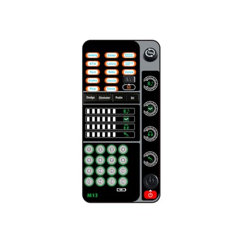 Nettoppo Neuer M13-Voice-Changer, Live Voice Card Voice Changer, Handmikrofon-Voice-Changer mit BT 3,5-Mm-Port-DJ-Controller Nettoppo Neuer M13-Voice-Changer, Live Voice Card Voice Changer, Handmikrofon-Voice-Changer mit BT 3,5-Mm-Port-DJ-Controller von Nettoppo