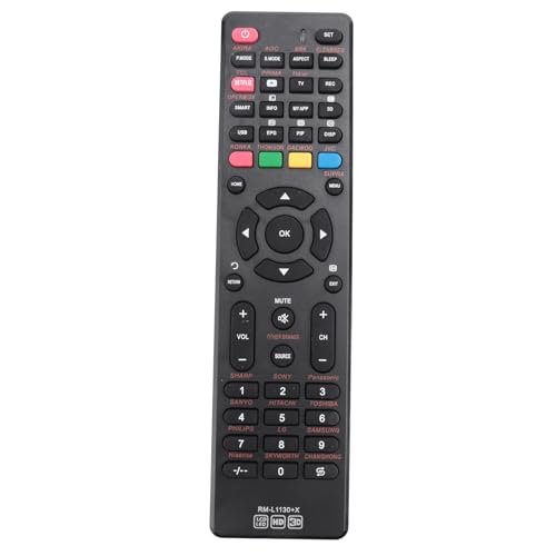 Nettoppo Rm-L1130 +X TV Fernbedienung Steuerung Universal für Akira ELENBREG PRIMA OPENBOX Smart TV Nettoppo Rm-L1130 +X TV Fernbedienung Steuerung Universal für Akira ELENBREG PRIMA OPENBOX Smart TV von Nettoppo