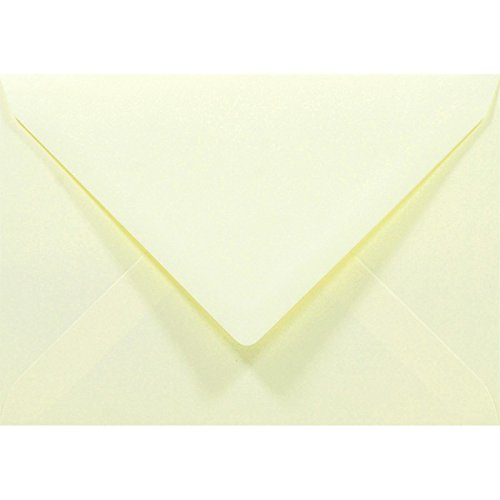 Netuno 1000 Briefumschläge Creme DIN C6 114 x 162 mm 80g Rainbow farbige Umschläge Briefkuverts Ecru Papierumschläge farbig für Einladungen Hochzeit Geburtstag Weihnachten envelope cream von Netuno