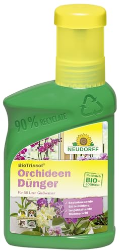 Neudorff BioTrissol Orchideendünger - Organischer Bio-Dünger für gesunde und langanhaltende Orchideenblüten, 250 ml von Neudorff