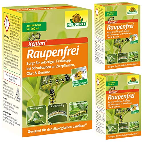 Neudorff Raupenfrei Xen Tari Sparpack 3 x 25 g von Neudorff