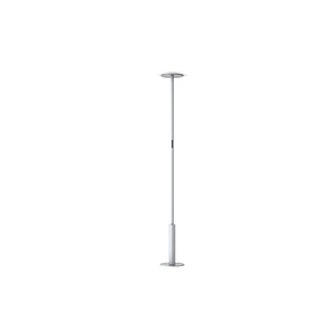 9095-28 Stehlampe silber 39+6 W von Neutral