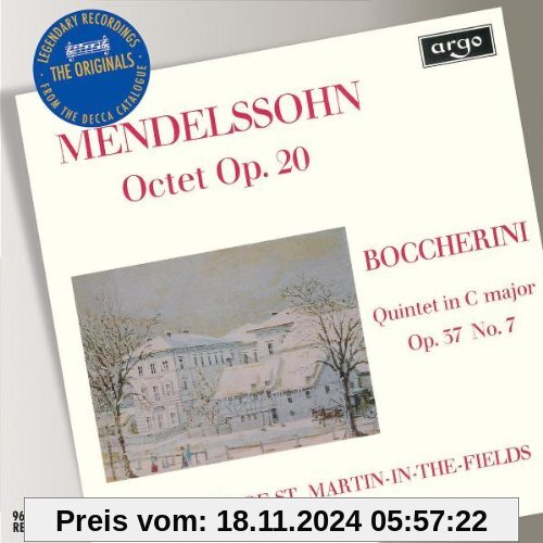 Oktett Op.20/Quintett Op.37 von Neville Marriner