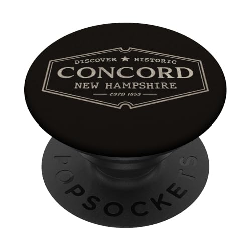 Concord New Hampshire | Malerischer Concord State Park PopSockets Klebender PopGrip von New Hampshire Standard Apparel Co.