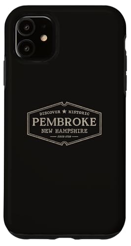 Hülle für iPhone 11 Pembroke, New Hampshire | Historisches Pembroke, NH von New Hampshire Standard Apparel Co.