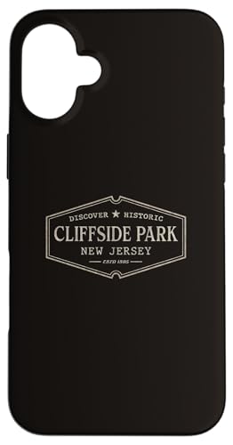 Hülle für iPhone 16 Plus Cliffside Park, New Jersey | Historischer Cliffside Park, New Jersey von New Jersey Standard Apparel Co.