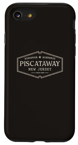 Hülle für iPhone SE (2020) / 7 / 8 Piscataway New Jersey | Historisches Piscataway NJ von New Jersey Standard Apparel Co.