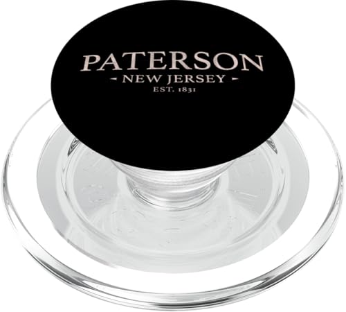 Paterson New Jersey - Simple Paterson NJ PopSockets PopGrip für MagSafe von New Jersey Trading Op.