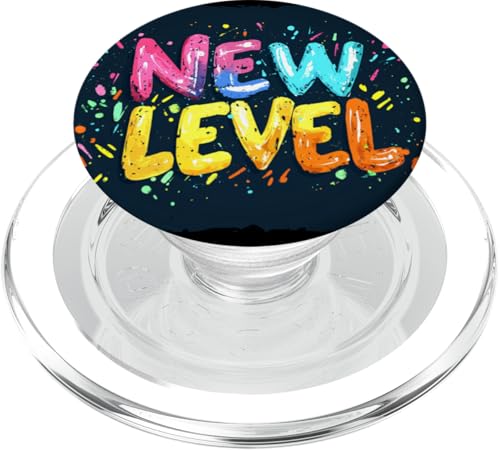 Tolles Gaming-Outfit mit diesem kühnen neuen Level Speech PopSockets PopGrip für MagSafe von New Level