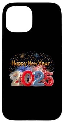 Hülle für iPhone 15 Frohes neues Jahr Party 2025 Familie Silvester 2025 von New Year 2025