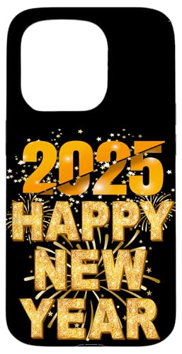 Hülle für iPhone 15 Pro Frohes neues Jahr Party 2025 Familie Silvester 2025 von New Year 2025