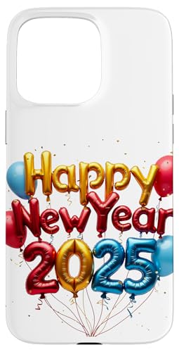 Hülle für iPhone 15 Pro Max Frohes neues Jahr Party 2025 Familie Silvester 2025 von New Year 2025