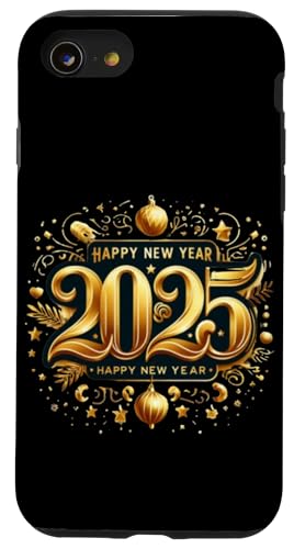 Hülle für iPhone SE (2020) / 7 / 8 Frohes neues Jahr Party 2025 Familie Silvester 2025 von New Year 2025