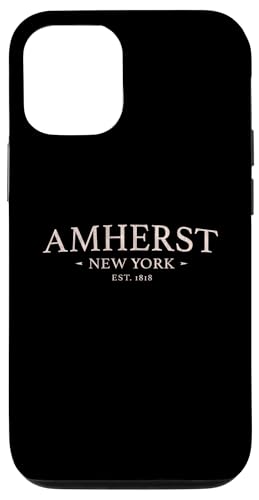 Hülle für iPhone 12/12 Pro Amherst New York - Simple Amherst NY von New York Trading Op.