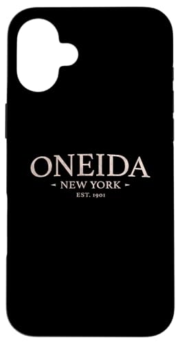 Hülle für iPhone 16 Plus Oneida New York - Simple Oneida NY von New York Trading Op.