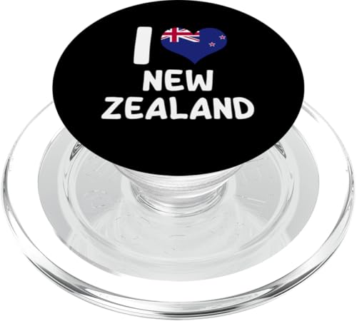 Ich liebe Neuseeland Kiwi Land Aotearoa NZ Lover PopSockets PopGrip für MagSafe von New Zealand Flag Design Love Aotearoa NZ Roots