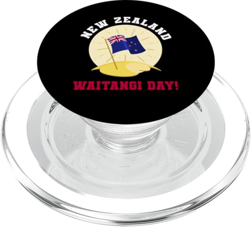 Neuseeland Waitangi Day Kiwi Land Aotearoa NZ PopSockets PopGrip für MagSafe von New Zealand Flag Design Love Aotearoa NZ Roots