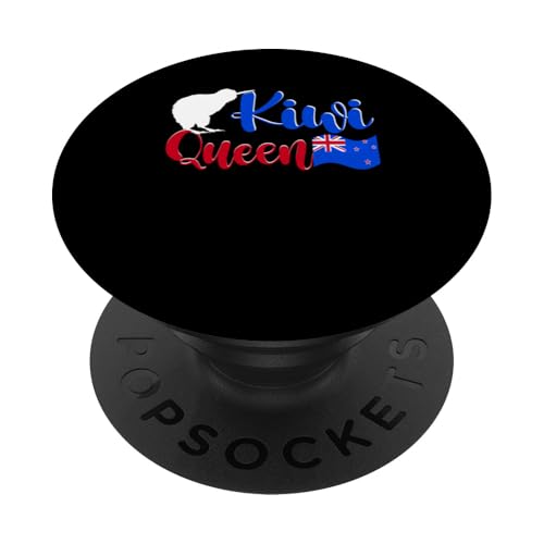 Neuseeland Karte Flagge Kiwi PopSockets mit austauschbarem PopGrip von New Zealand Gifts for Men Women Kids