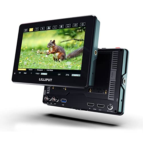 LILLIPUT HT7S 7-Zoll-2000-Nits-Kamera-Feldmonitor mit Touchscreen 1920 x 1200 4K HDMI 2.0 3G-SDI-Eingang 3D-LUT-Wellenform-Histogramm von Neway