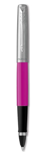 Parker Jotter Tintenroller, Magenta mit schwarzer Tinte, feine Spitze von Newell Brands