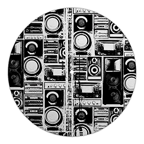 Next Ferry - Slipmat - HiFi - Plattenspieler Matte aus Filz - Slipmats für Dj's - Plattentellerauflage für alle Plattenspieler Turntables - gedruckt in Deutschland von Next Ferry