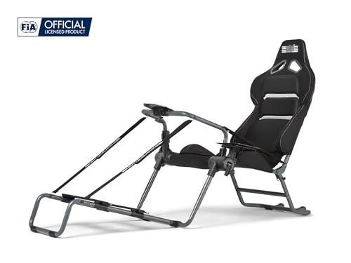 Next Level Racing GTLite Pro Foldable Racing Cockpit - Carbon Grey Edition (NLR-S031GR) von Next Level Racing