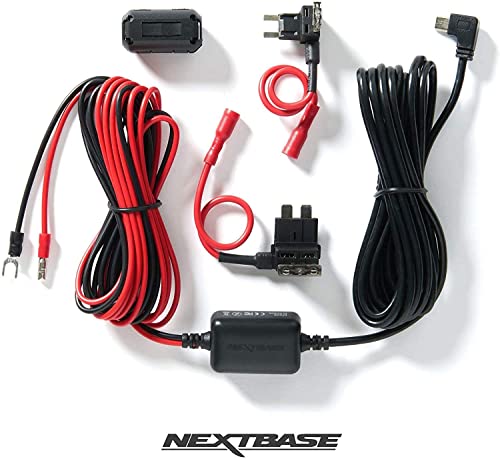 Nextbase Dash Cam Hardwire Kit, Festeinbau-Kabel für alle Dashcams der Nextbase Serie 2, Kabellänge 5m, zur Stromversorgung durch Anschluss an Sicherungskasten, einfaches Plug-and-Play von NextBase