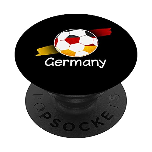 Germany Football Deutschland Fußball PopSockets mit austauschbarem PopGrip von NextLevel Merch