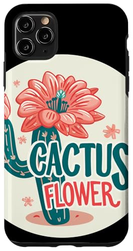 Hülle für iPhone 11 Pro Max Schönes Wüstenkaktusblumenkostüm für Pflanzen und Kakteen Fans von Nice Cactus Flower Outfit