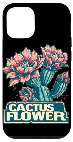 Hülle für iPhone 13 Pro Lustiger Kaktus blühend für Blumen und Jahreszeitenliebhaber von Nice Cactus Flower Outfit