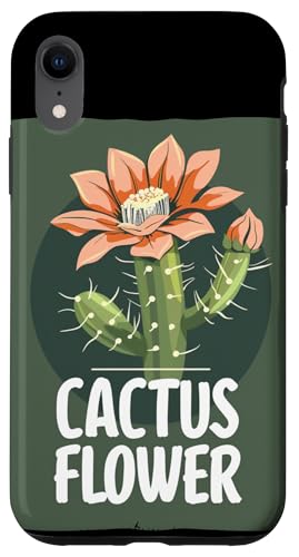 Hülle für iPhone XR Tolle Kaktus-Saison für Blumen- und blühende Liebhaber von Nice Cactus Flower Outfit