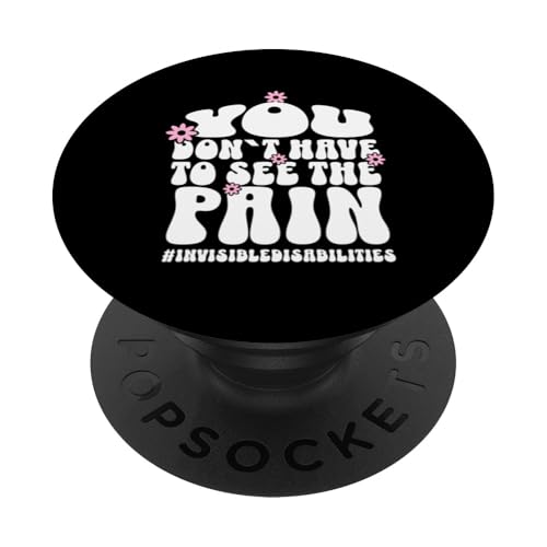 Unsichtbares BehinderungBewusstsein PopSockets Klebender PopGrip von Nicht Alle Behinderungen Sind Sichtbar