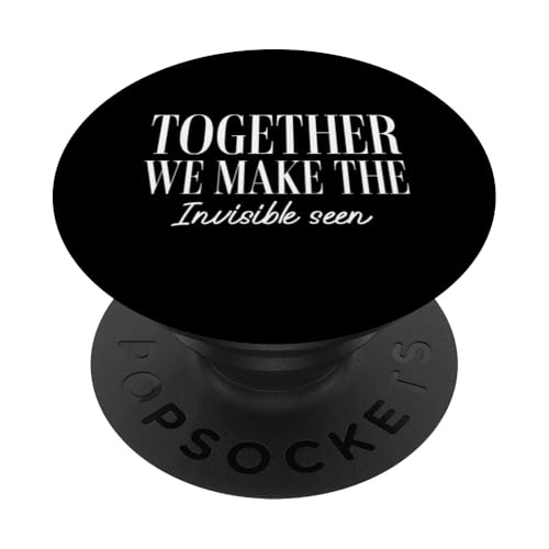 Unsichtbares BehinderungBewusstsein PopSockets Klebender PopGrip von Nicht Alle Behinderungen Sind Sichtbar