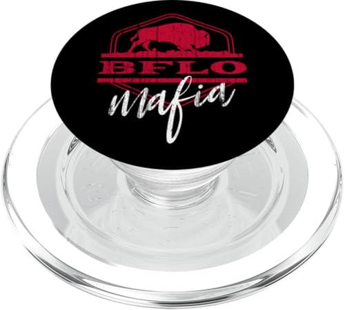 716 Buffalo BFLO Bison Pride - Starkes Nickel City Fan PopSockets PopGrip für MagSafe von Nickel City Tailgate Gear