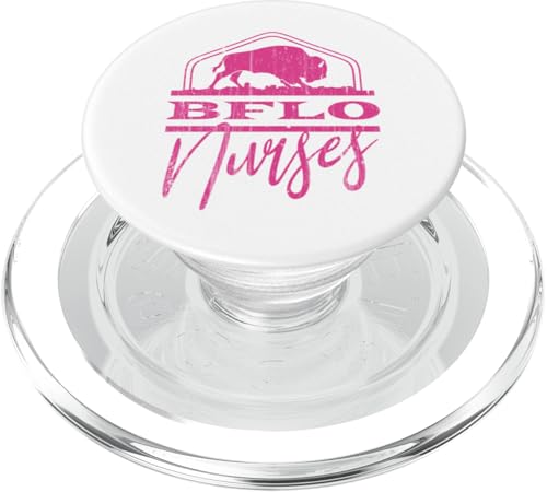 BFLO-Krankenschwestern | Buffalo Healthcare Pride PopSockets PopGrip für MagSafe von Nickel City Tailgate Gear