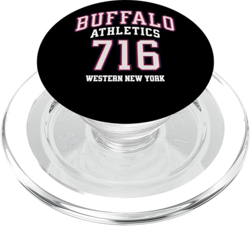 Buffalo Athletics 716 Western New York Pride PopSockets PopGrip für MagSafe von Nickel City Tailgate Gear