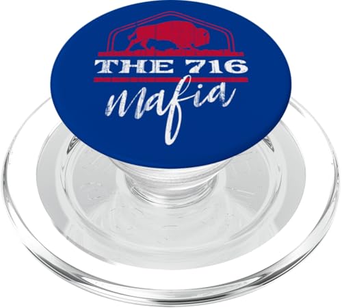 Die 716-Crew | Buffalo Bison Pride PopSockets PopGrip für MagSafe von Nickel City Tailgate Gear