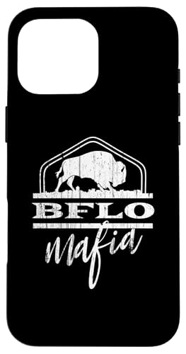 Hülle für iPhone 16 Pro Max 716 Ortsvorwahl Buffalo BFLO Bison - Zeigen Sie Ihren WNY Stolz von Nickel City Tailgate Gear