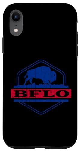 Hülle für iPhone XR BFLO Bison Pride Buffalo NY - 716 Vorwahl Heckklappe von Nickel City Tailgate Gear