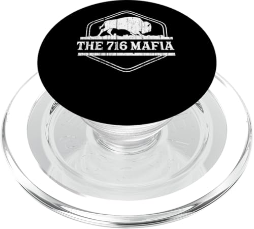 The 716 Crew | Buffalo Bison Heckklappe Pride PopSockets PopGrip für MagSafe von Nickel City Tailgate Gear