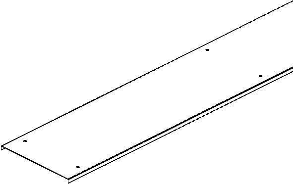 3 Mtr. Niedax Weitspannl.-Deckel WDV 300 von Niedax