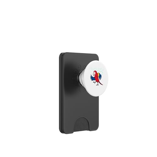 Papagei Tanzen Hobby Tänzer Sport PopSockets PopWallet für MagSafe von Niedliche ironische Papagei Vogel Zitate & Sprüche