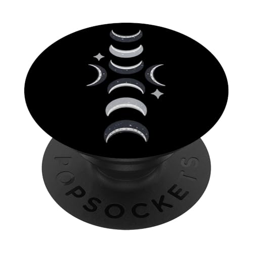 Mondphasen PopSockets Klebender PopGrip von Niedliche und freche