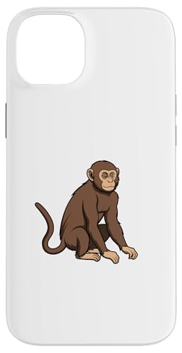 Hülle für iPhone 14 Plus Affe Dschungel Tier Natur Wildtiere von Niedliches Hobby Wildtiere Dschungeltiere