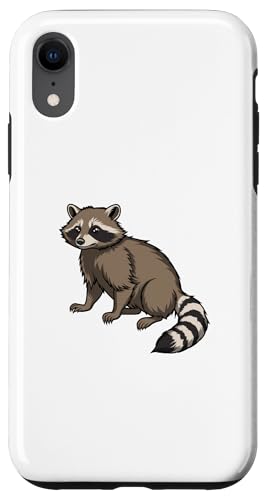 Hülle für iPhone XR Waschbär Niedliches Waldtier Naturliebhaber von Niedliches Hobby Wildtiere Dschungeltiere