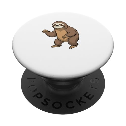 Lustiges Faultier Wald Tier Natur Wildtiere PopSockets Klebender PopGrip von Niedliches Hobby Wildtiere Dschungeltiere