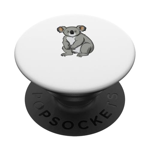 Niedlicher Koala Dschungeltier Outback Australien PopSockets Klebender PopGrip von Niedliches Hobby Wildtiere Dschungeltiere